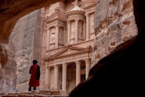 jordan historical city petra rose city