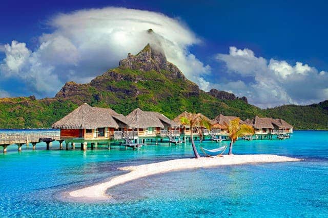 Bora bora for newly wedded honemoon