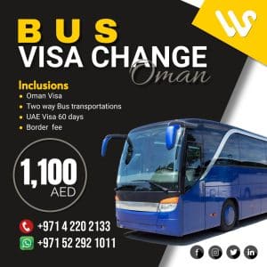 BUS VISA CHANGE from Dubai