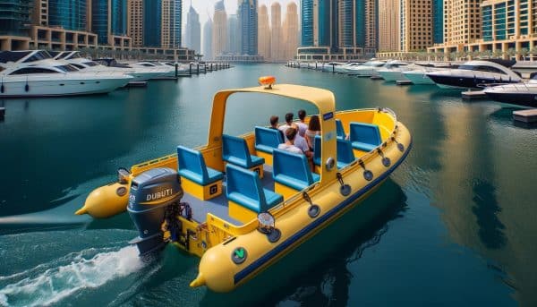 The tellow boats dubai marina tickets