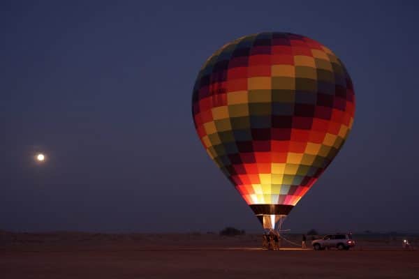 air balloon experience
