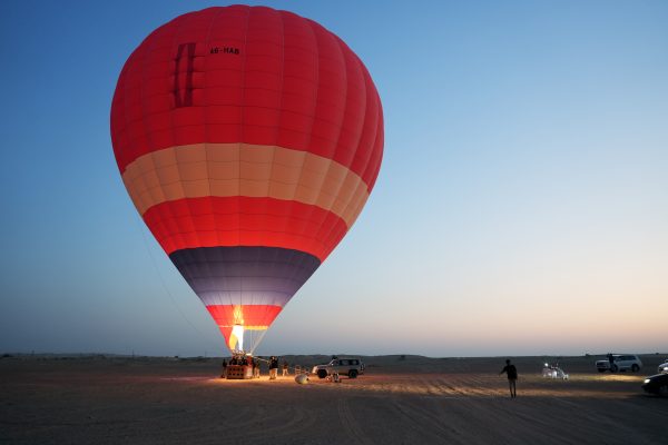hot air balloon experience
