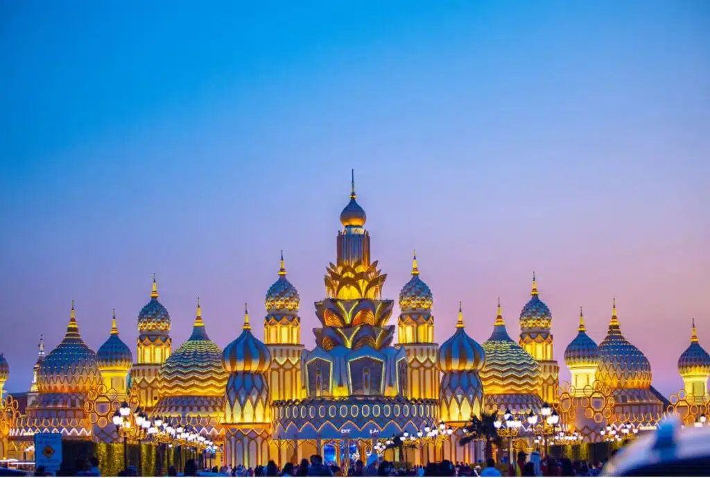 global village tickets with tabby