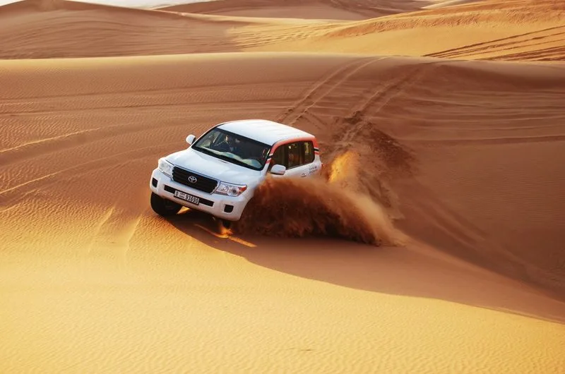 Dune Bashing in Dubai