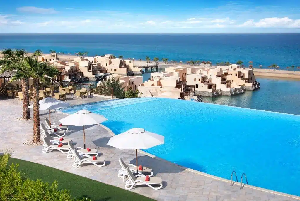 The Cove Rotana Resort book with tamara or tabby