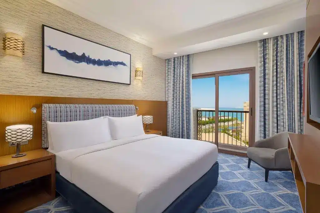 hilton doubletree marjan island resort & spa book with tabby