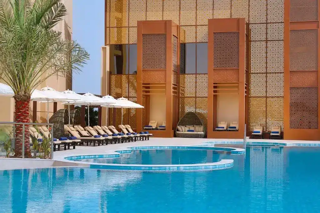 marjan island hilton doubletree with tamara