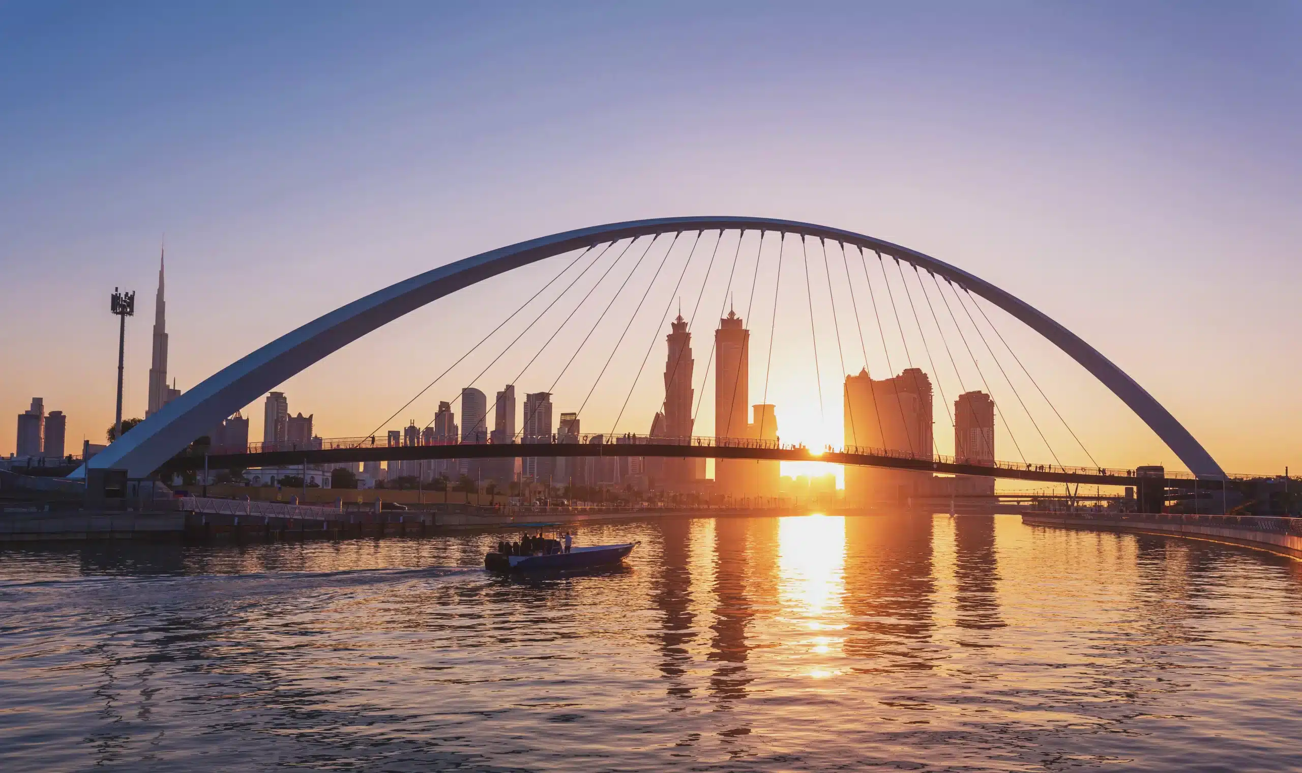 Dubai Canal Walk visit